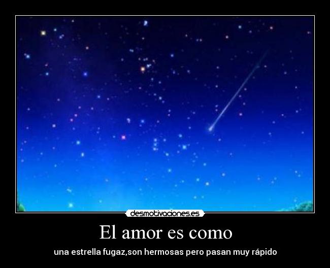 El amor es como - 