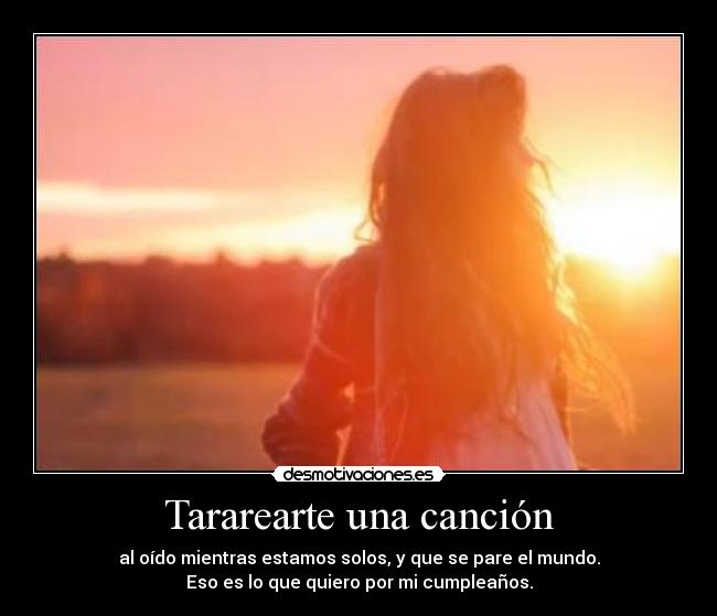 Tararearte una canción -
