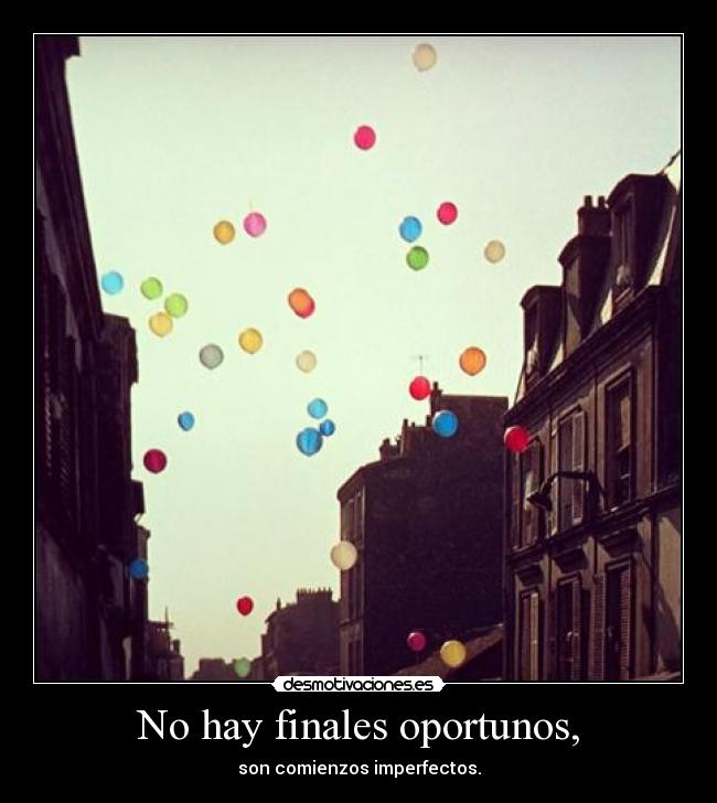 carteles comienzos desmotivaciones