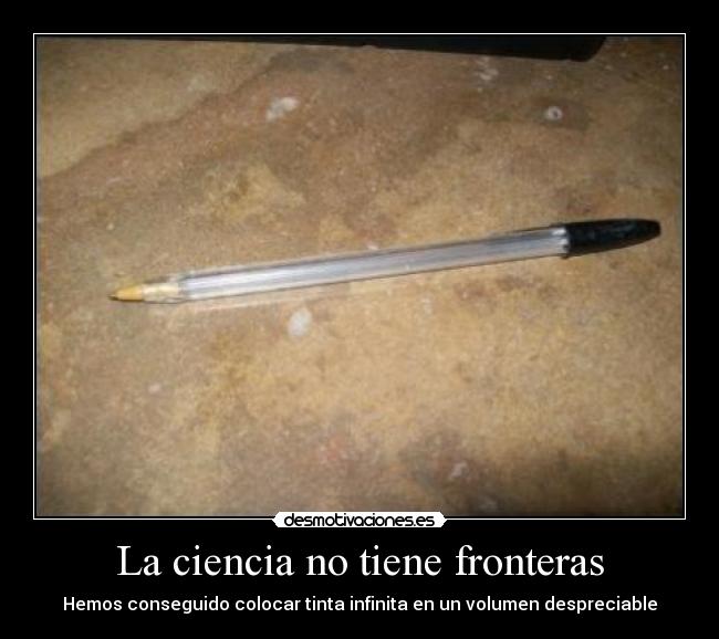 La ciencia no tiene fronteras - 