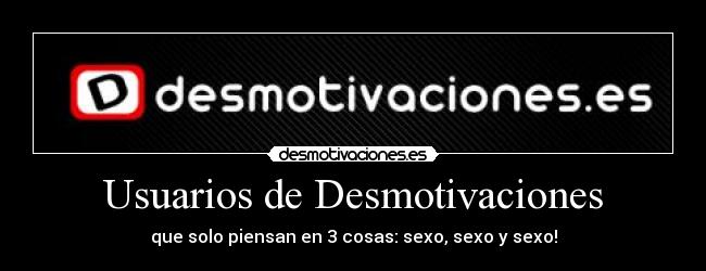 Usuarios de Desmotivaciones - 