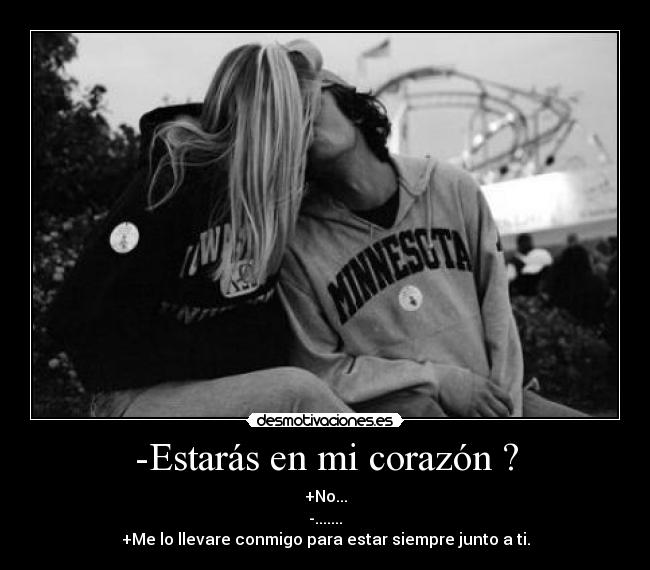 -Estarás en mi corazón ? - 