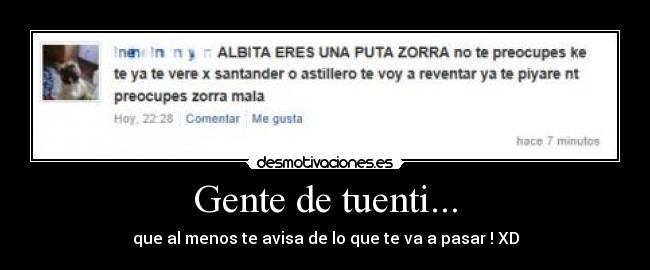 Gente de tuenti... -