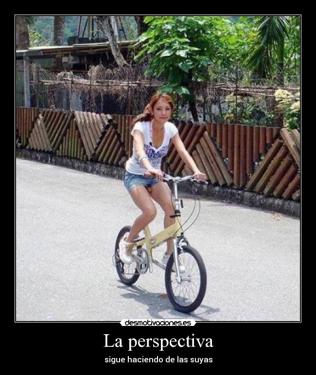 La perspectiva - sigue haciendo de las suyas