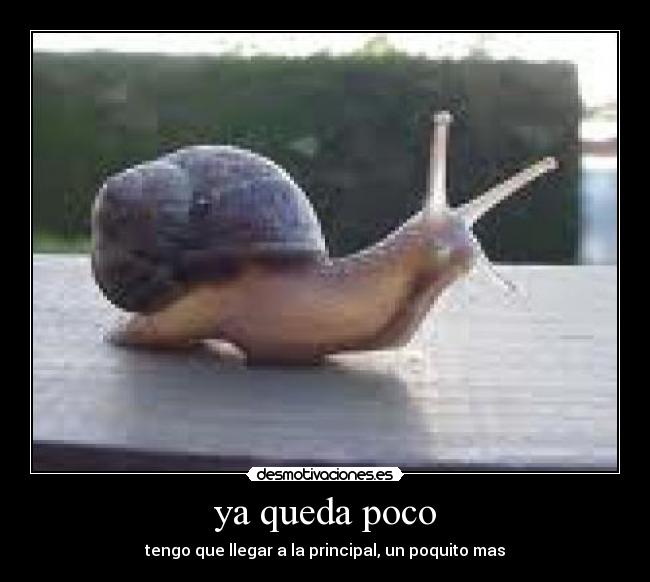 ya queda poco -