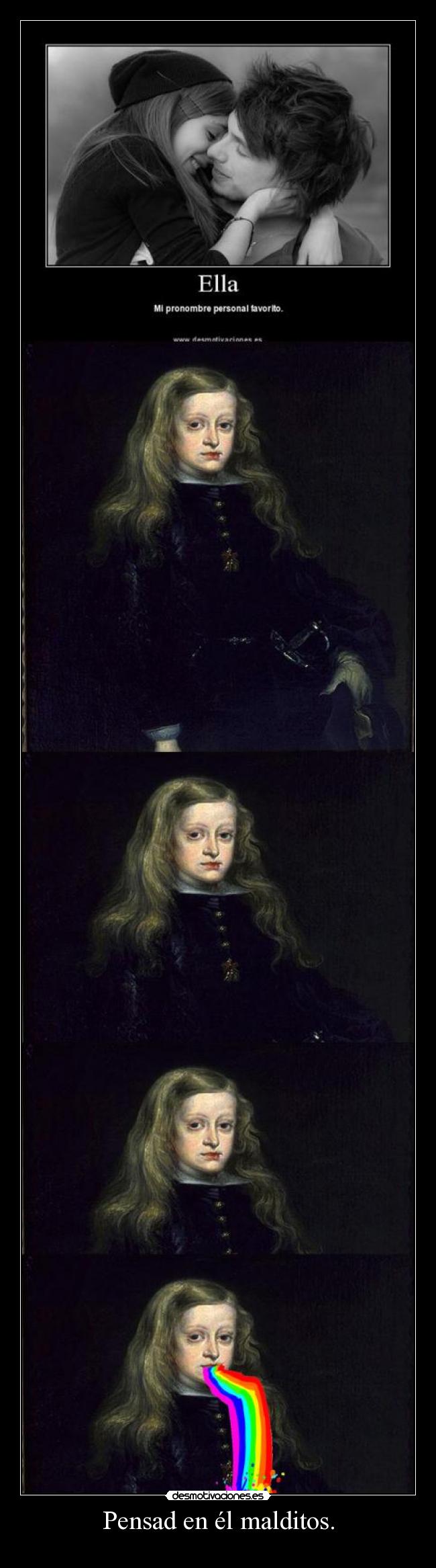 Pensad en él malditos. - 