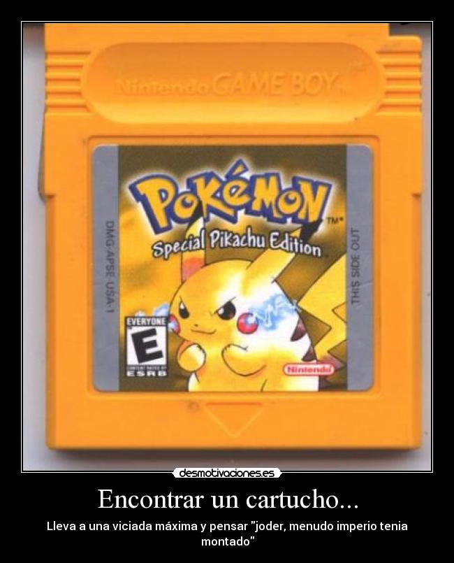 carteles pokemon cartuchos lalalal sdgeg desmotivaciones