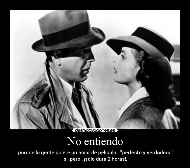 No entiendo -