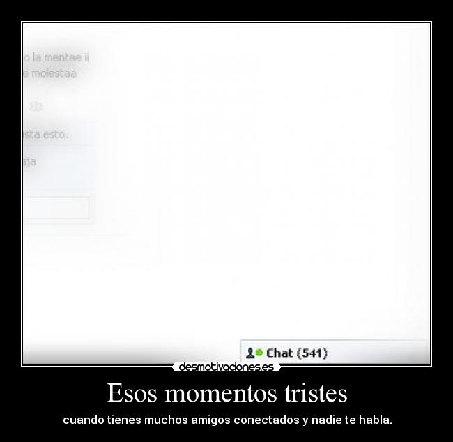 Esos momentos tristes - 