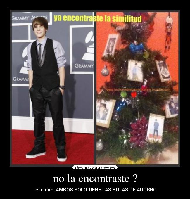 no la encontraste ? -