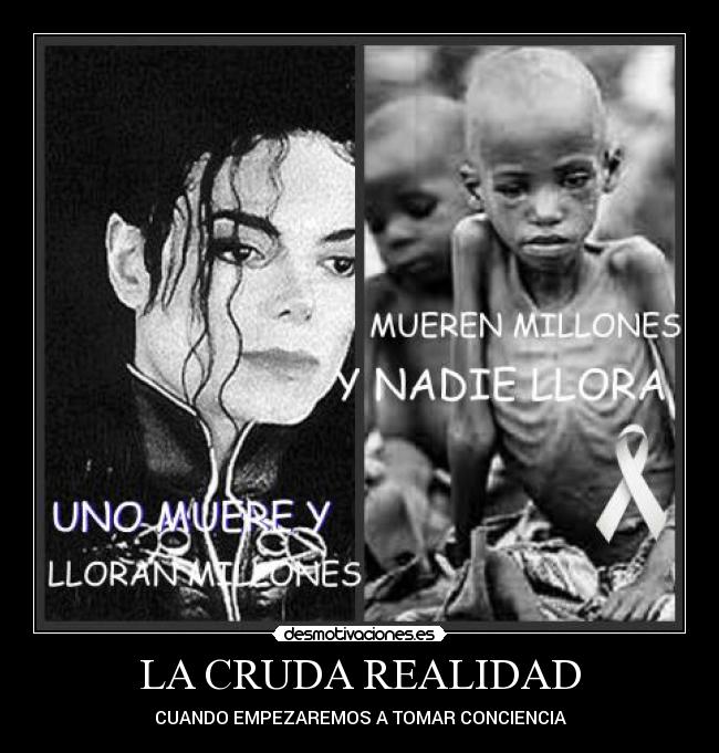 LA CRUDA REALIDAD - CUANDO EMPEZAREMOS A TOMAR CONCIENCIA