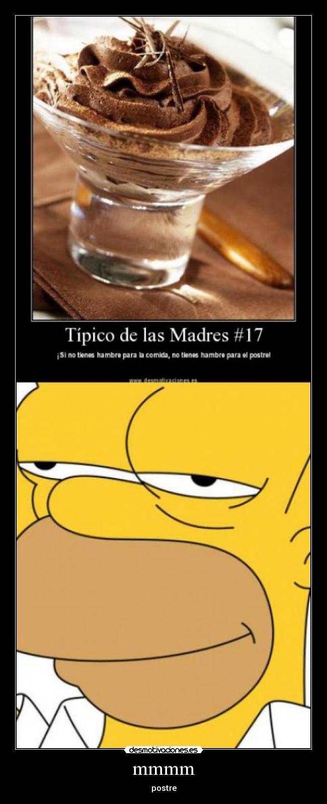 carteles hommer postre desmotivaciones