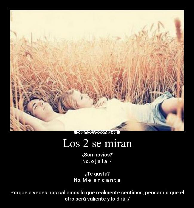 Los 2 se miran - 