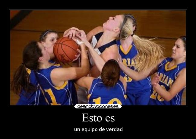 carteles baloncesto femenino desmotivaciones