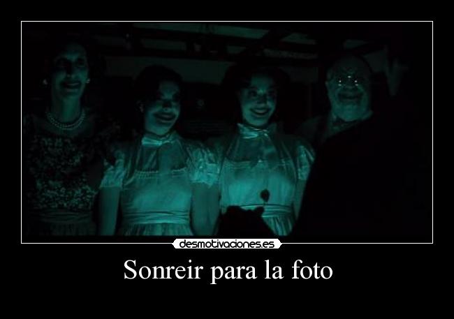 Sonreir para la foto -