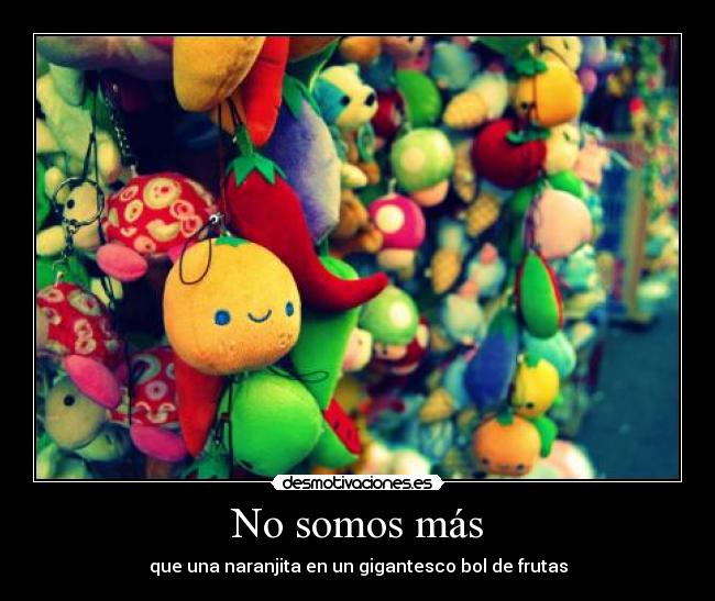 No somos más -