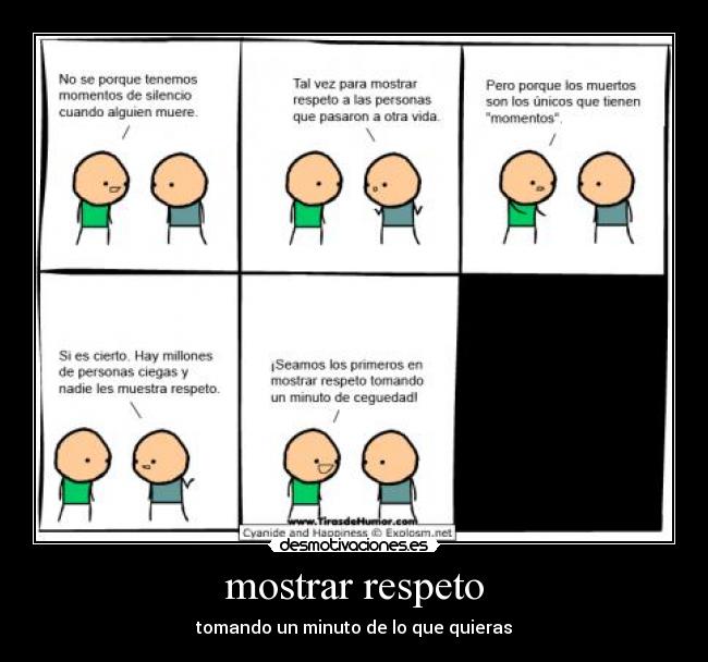 mostrar respeto - 