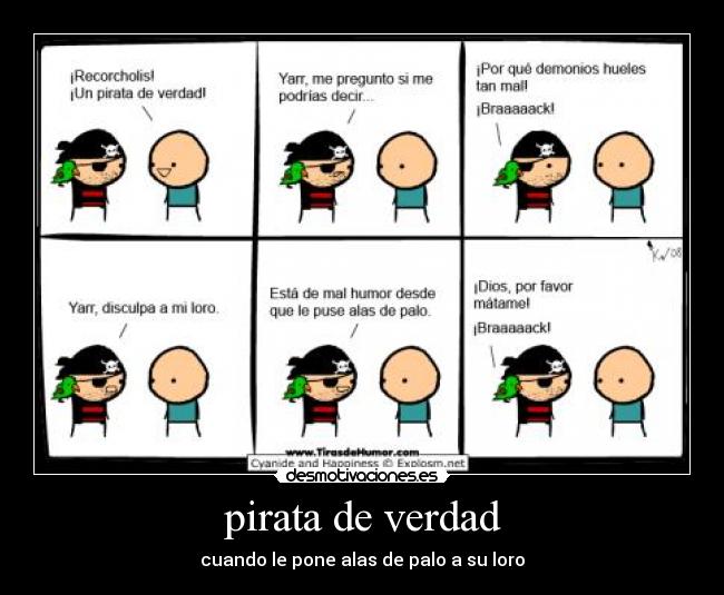 pirata de verdad -