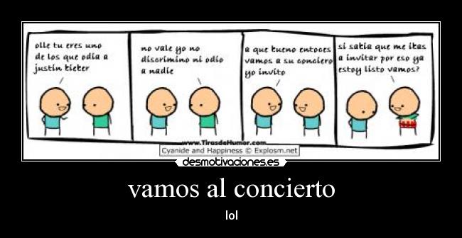 vamos al concierto -