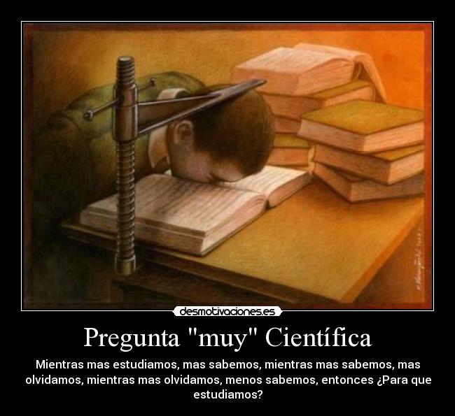 Pregunta muy Científica - 