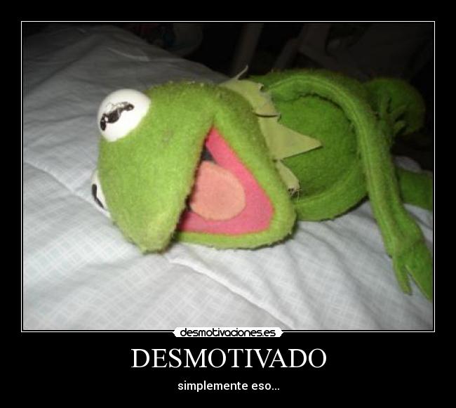 DESMOTIVADO - 