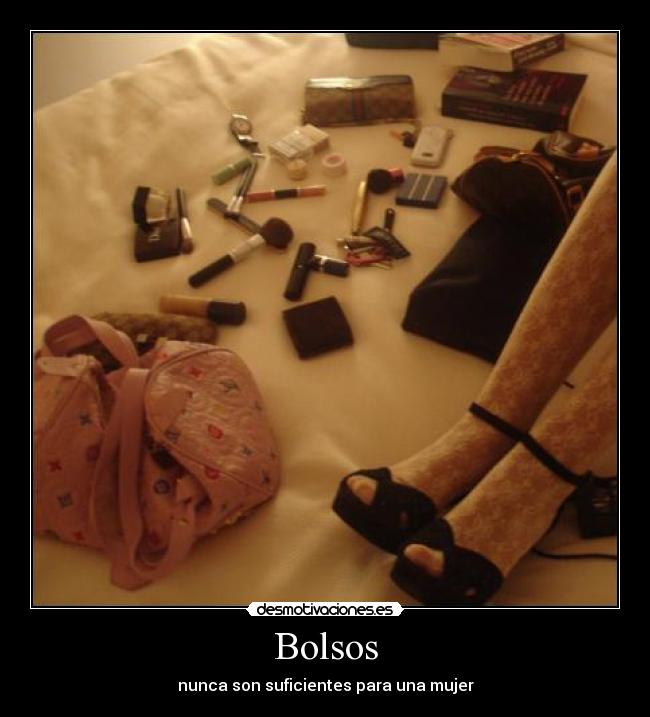 Bolsos - nunca son suficientes para una mujer