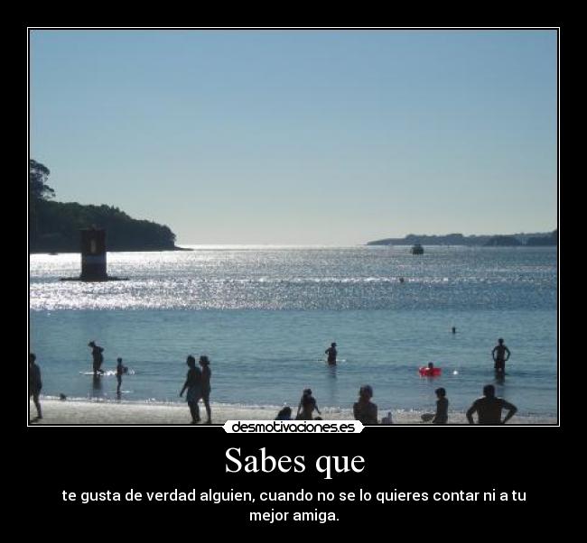 Sabes que -