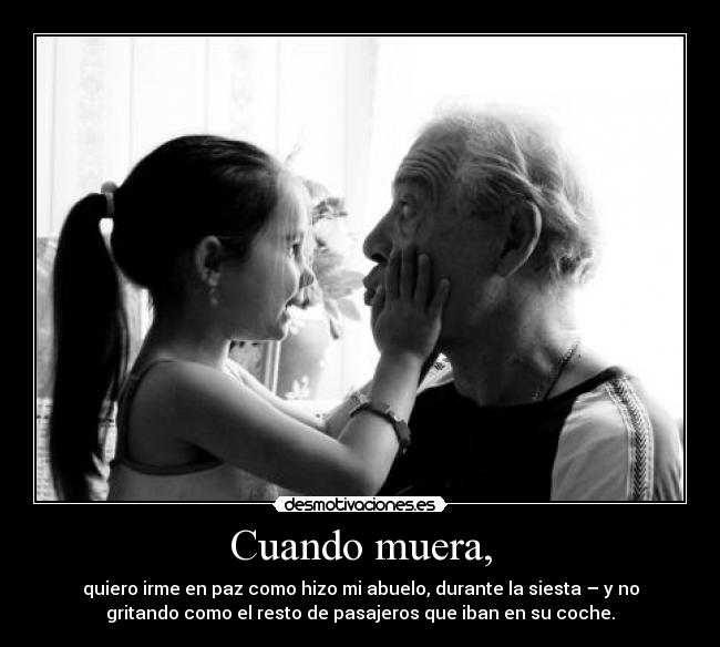 Cuando muera, - 