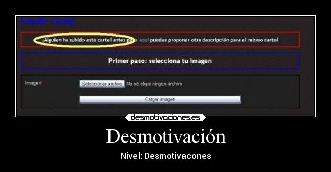 Desmotivación -