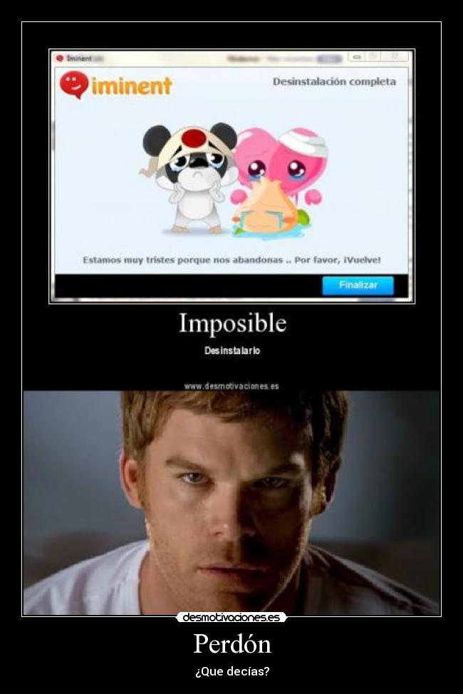 carteles doctor dexter ambos empezamos con desmotivaciones