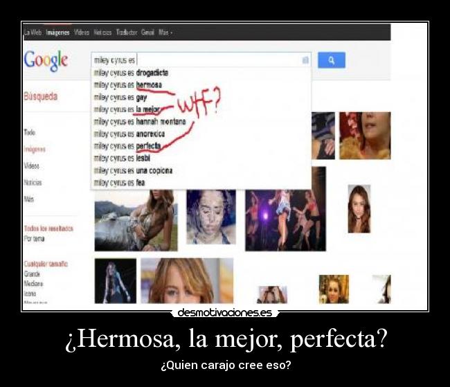 ¿Hermosa, la mejor, perfecta? -