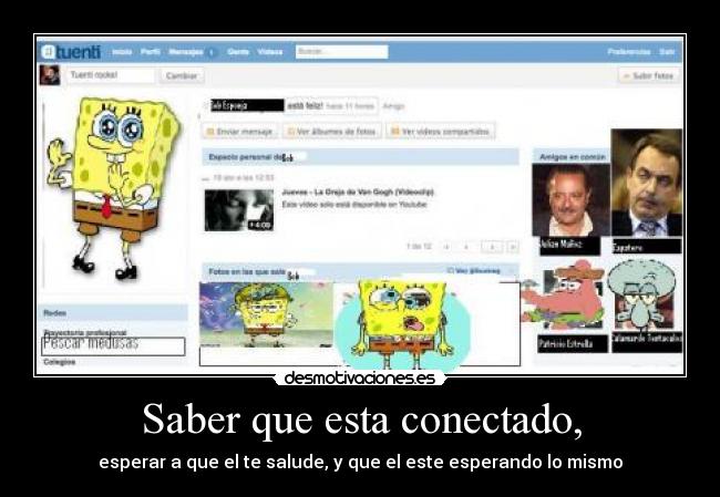 Saber que esta conectado, -