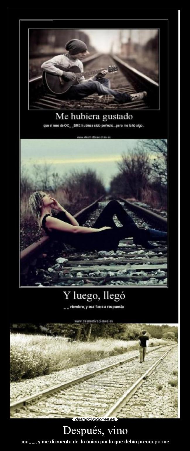 Después, vino - 