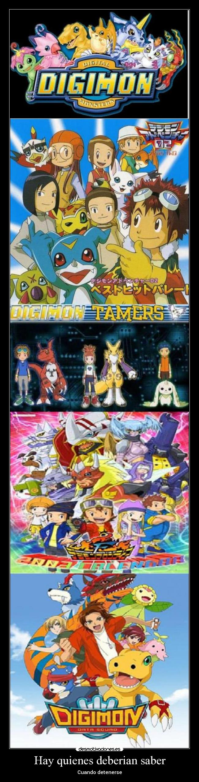 Hay quienes deberian saber -