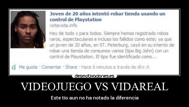 VIDEOJUEGO VS VIDAREAL - Este tío aun no ha notado la diferencia