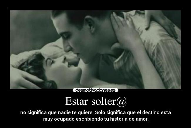 Estar solter@ -
