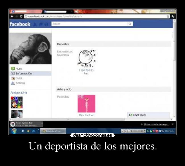 Un deportista de los mejores. -