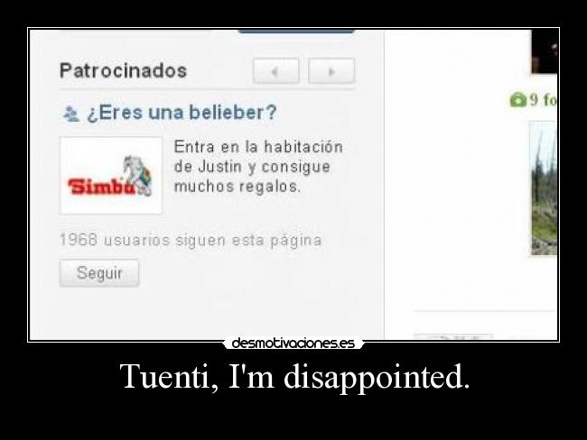 carteles tuenti tuenti sus extranos eventos desmotivaciones