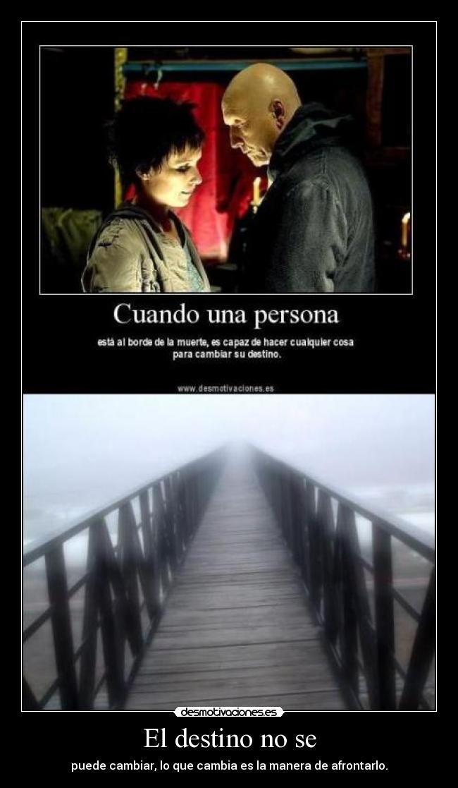 El destino no se - 