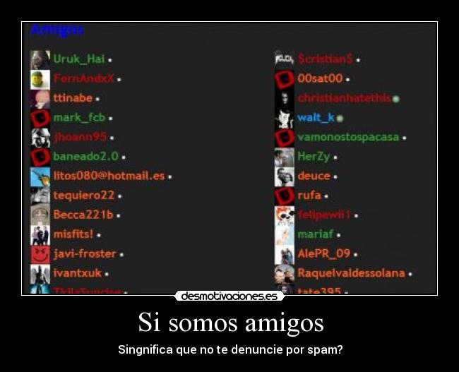 Si somos amigos - 