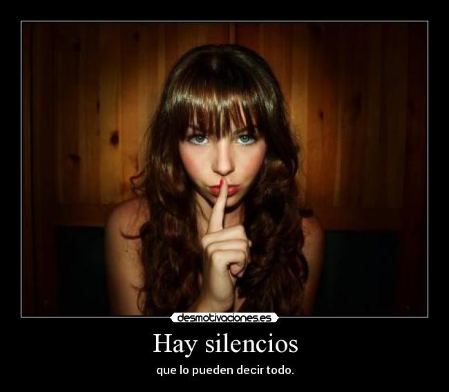 Hay silencios - 