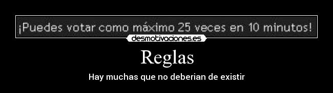 Reglas - 