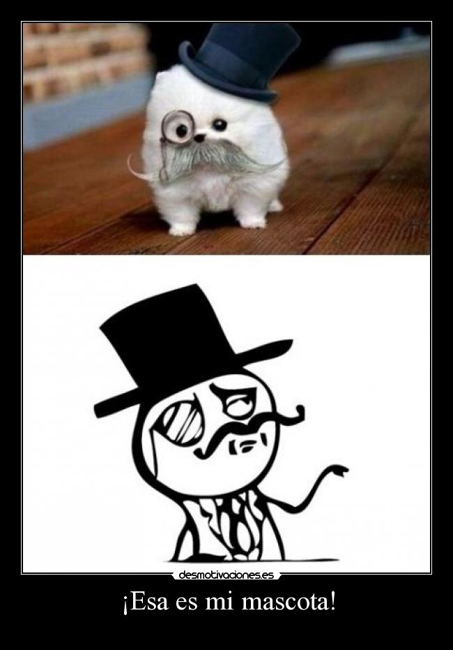 ¡Esa es mi mascota! -