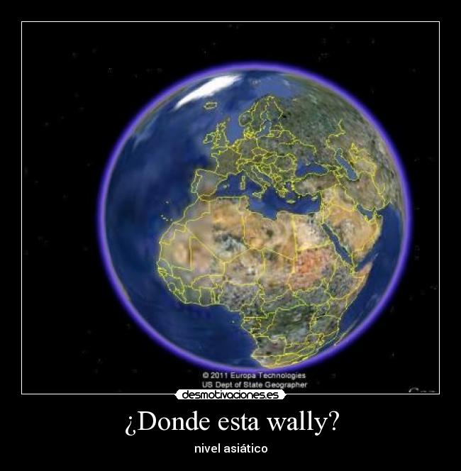 ¿Donde esta wally? - nivel asiático