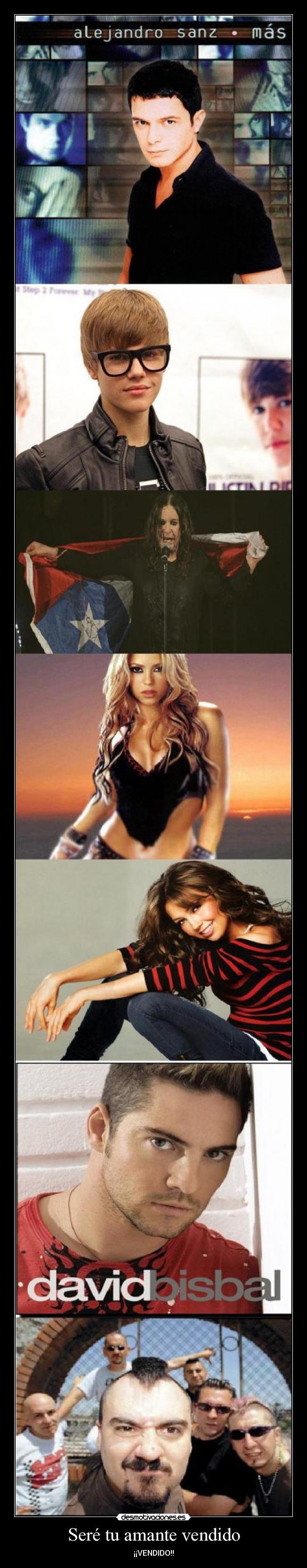 Seré tu amante vendido - 