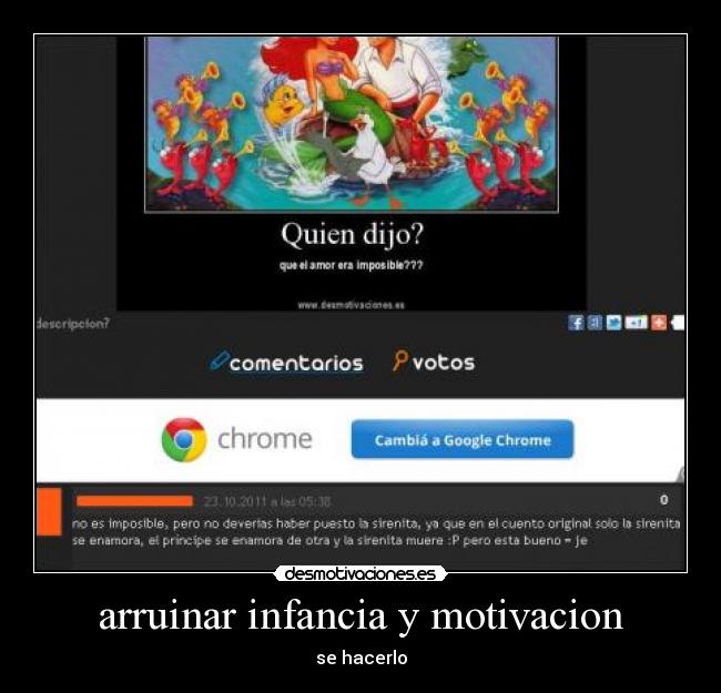 arruinar infancia y motivacion - se hacerlo