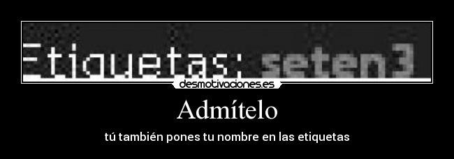 Admítelo - 