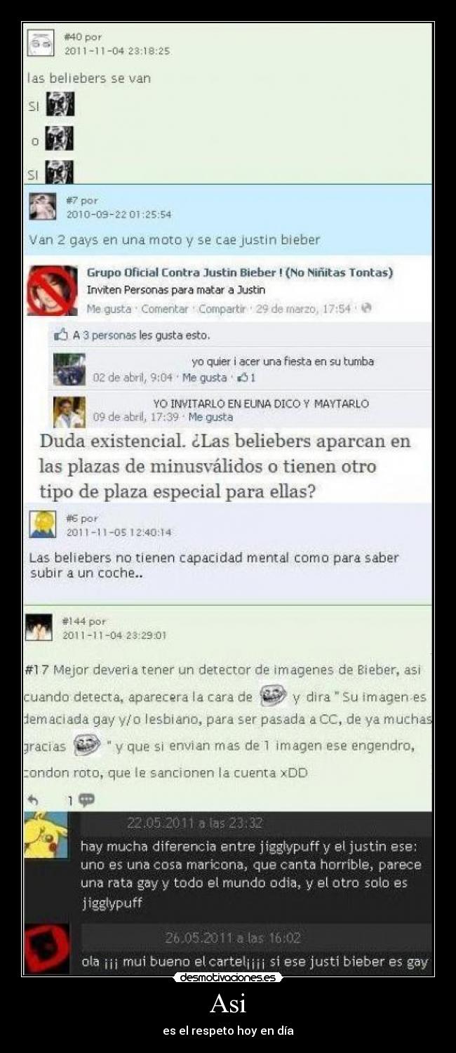 Asi - es el respeto hoy en día