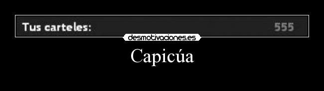 Capicúa -