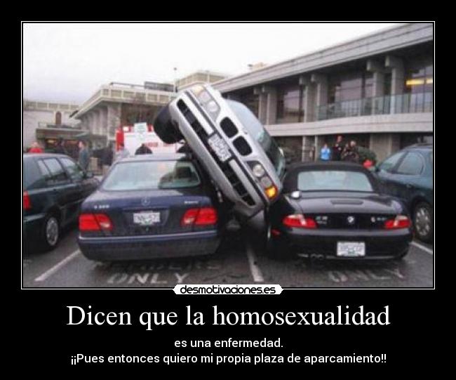 Dicen que la homosexualidad -